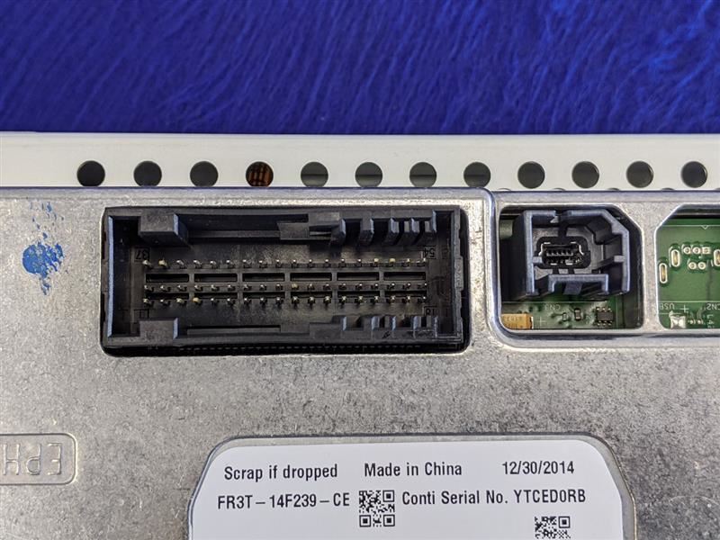 2015-2017 Ford Mustang GT S550 Audio Radio Receiver AM FM CD Single Disc - The Parts Farm