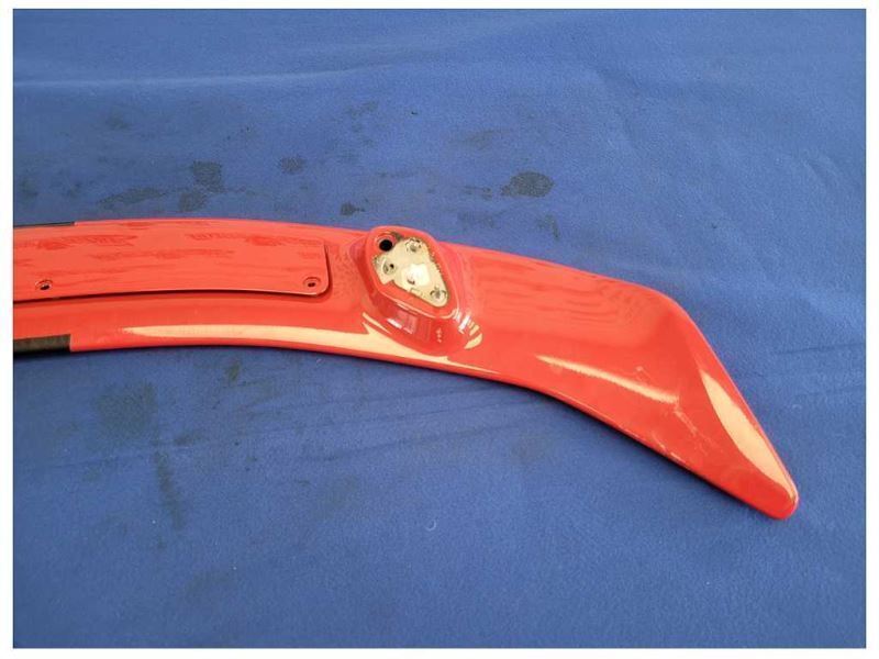 2016-2020 Chevrolet Camaro SS 6.2L Rear Spoiler Deck Lid Paint Red C124 - The Parts Farm