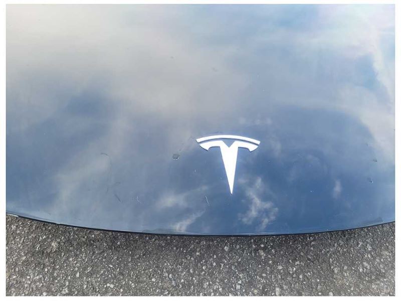 2017-2021 Tesla Model 3 Long Range Dual Motor Front Hood Shell *Scratches* 2139 - The Parts Farm