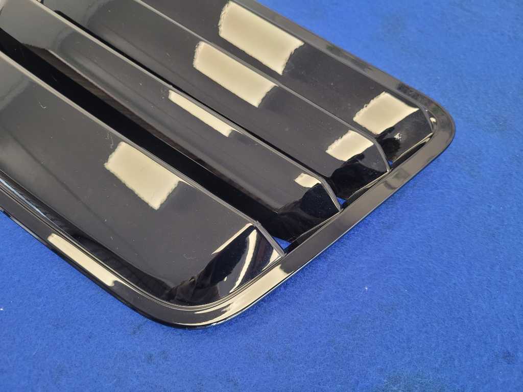 2024 Ford Mustang GT S650 Vent Air Duct Scoop Front Hood NTO Black M124 - The Parts Farm