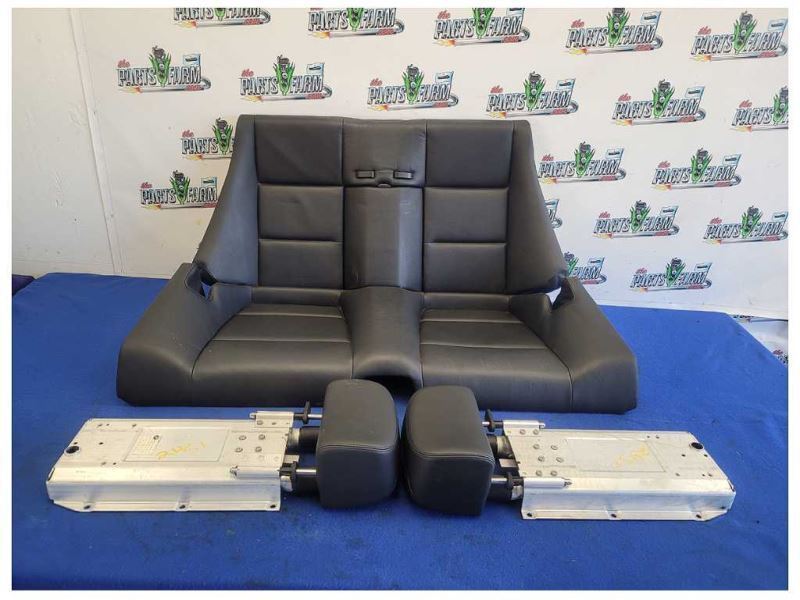 2001-2006 BMW M3 Convertible Rear Back Seat Black Leather Upper Lower 2451 - The Parts Farm