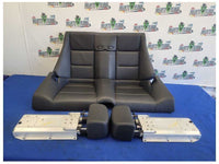 2001-2006 BMW M3 Convertible Rear Back Seat Black Leather Upper Lower 2451 - The Parts Farm