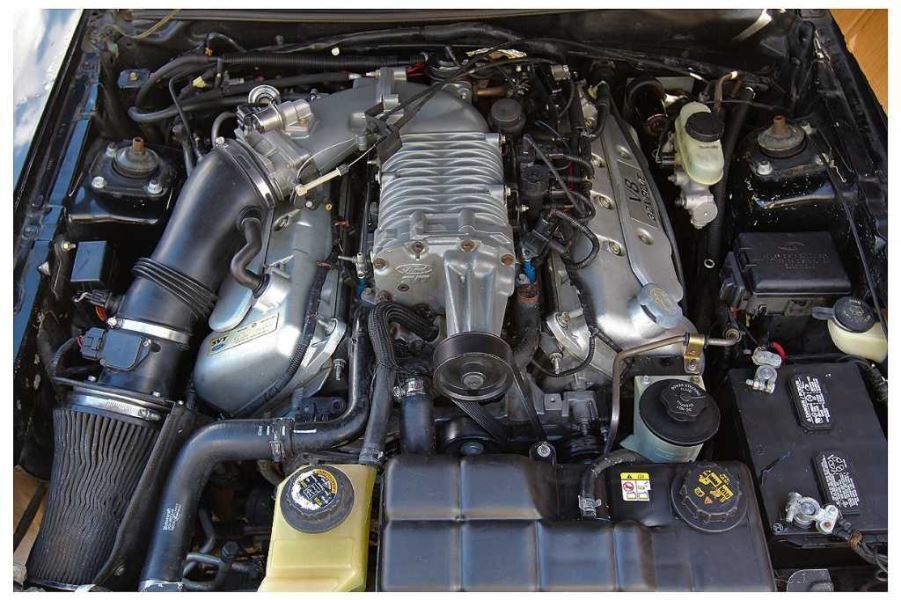 2003-2004 Ford Mustang Cobra SVT DOHC 4.6L Hood Latch Lock Down Hold Safety - The Parts Farm