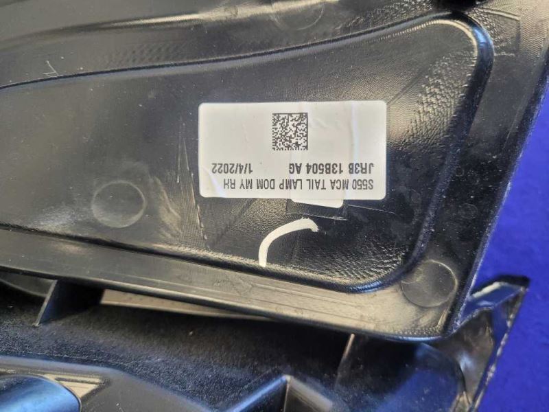 2018-2023 Ford Mustang GT S550 Passenger Right Taillight Lamp Brake Lens 2306 - The Parts Farm