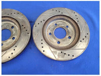 2005-2014 Ford Mustang GT S197 Pair Brake Calipers Rear Rotors Used 2530 - The Parts Farm