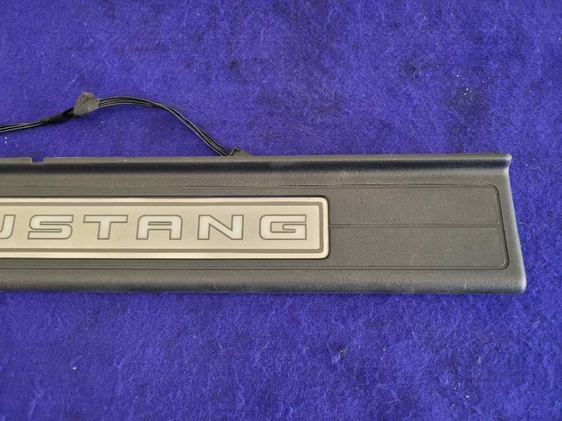2015-2023 Ford Mustang GT S550 Door Sill Scuff Plate Trim Molding Lighted OEM - The Parts Farm
