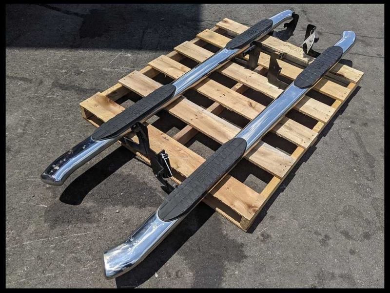 2016 Ford F150 Pickup Truck Running Boards Step Up Crew Cab Factory 4 Door - The Parts Farm