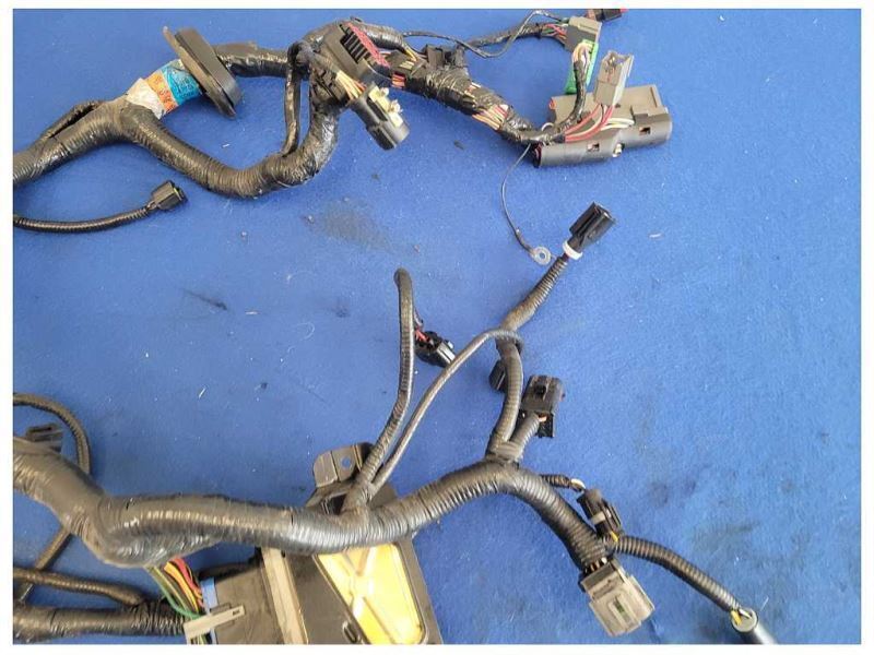 1999 Ford Mustang GT 4.6L Convertible ECU Engine Control Unit Harness Plug 2561 - The Parts Farm