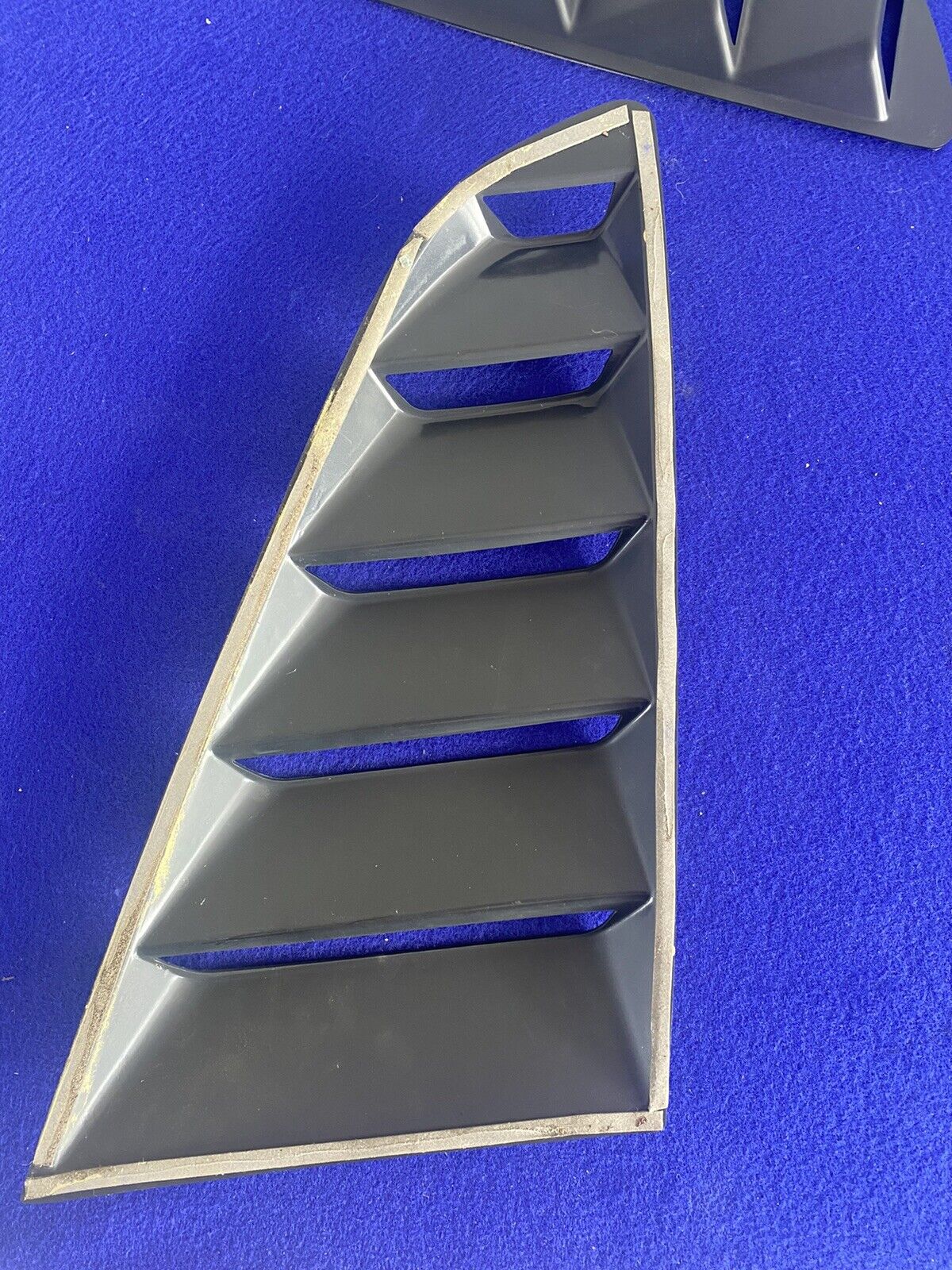 2015-2021 Ford Mustang GT S550 Quarter Window Sail Panel Covers Pair Rear - The Parts Farm