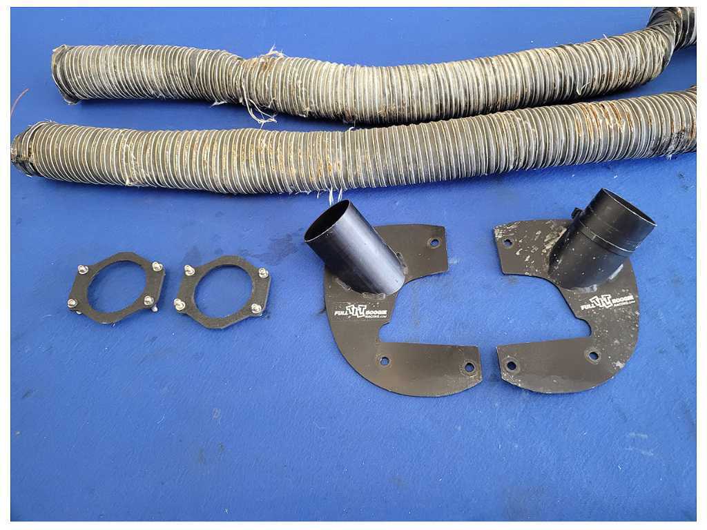 2015-2023 Ford Mustang GT S550 Front Brake Coolers Full Tilt Boogie 2571 - The Parts Farm