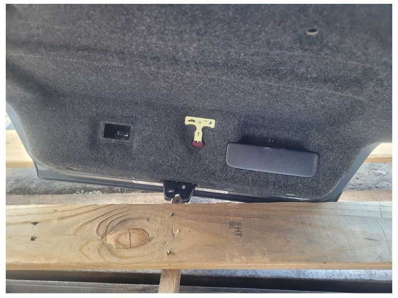 2012 Fisker Karma Sedan Hybrid Rear Trunk Deck Lid Hatch Paint Gray 1595 - The Parts Farm