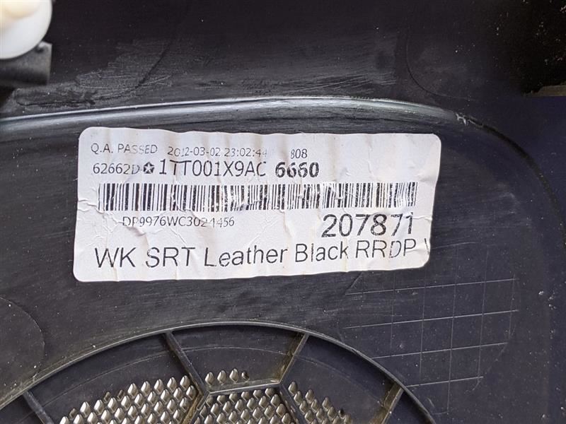 2012-2013 Jeep Grand Cherokee SRT-8 6.4L Passenger Rear Door Panel Handle Bezel - The Parts Farm