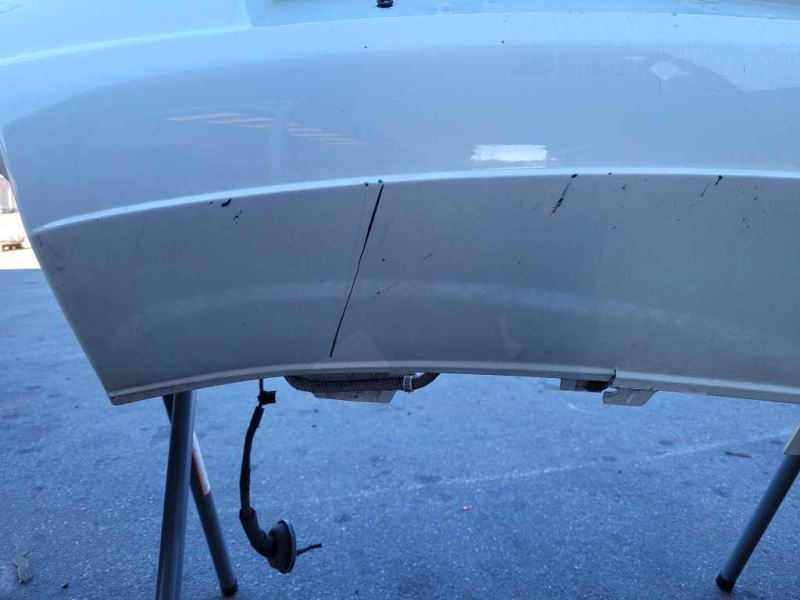 2016-2017 Chevrolet Caprice 6.0L Sedan Rear Back Bumper Cover Paint White - The Parts Farm