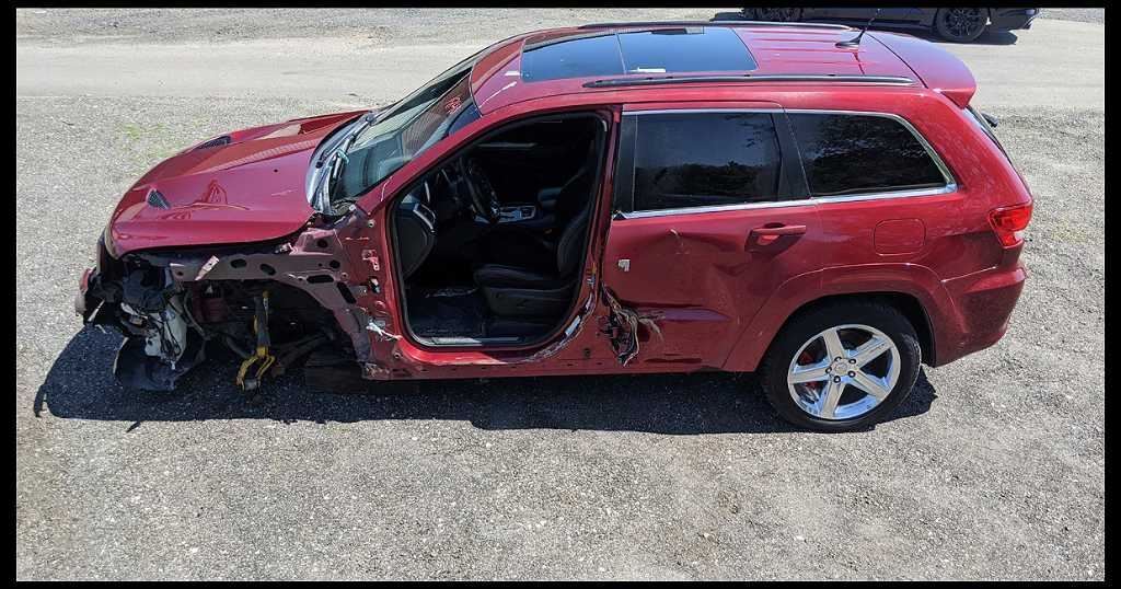 2012-2013 Jeep Grand Cherokee SRT-8 Passenger Right Door Handle Front Interior - The Parts Farm