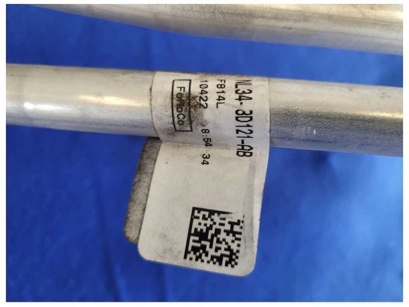 2022 Ford F150 Lightning Truck Battery Engine Coolant Lines NL34-8D121-AB 2523 - The Parts Farm
