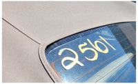 1999-2004 Ford Mustang GT 4.6L Driver Rear View Mirror Glass Black 2561 - The Parts Farm