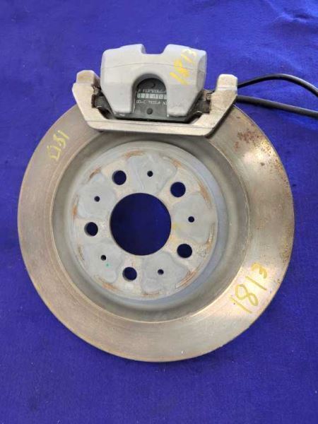 2017 2018 2019 2020 Tesla Model 3 Long Range Driver Left Rear Caliper Rotor Pad - The Parts Farm