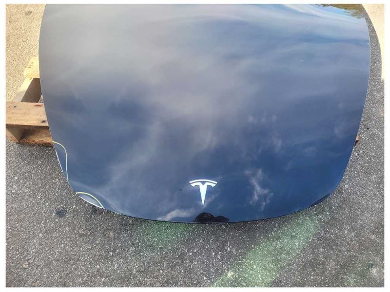 2017-2021 Tesla Model 3 Long Range Dual Motor Front Hood Shell *Scratches* 2139 - The Parts Farm