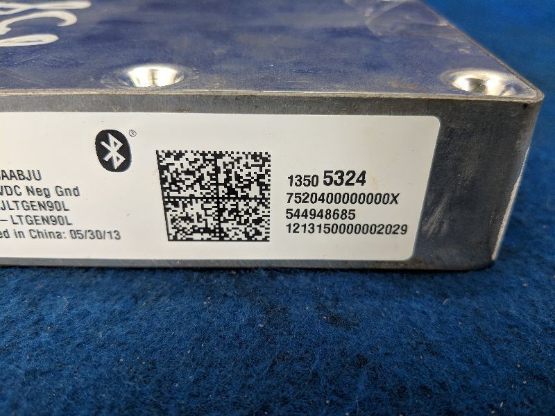 2014-2016 SS Caprice SS Sedan Radio Audio Amplifier OEM 1350 5324 - The Parts Farm