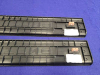 2015-2023 Ford Mustang GT S550 Pair Door Sill Plates Scuff Front 2287 - The Parts Farm