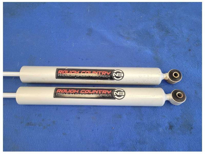 2015-2020 Ford F150 Pickup Truck Rear Pair Rough Country Shocks Suspension 2490 - The Parts Farm
