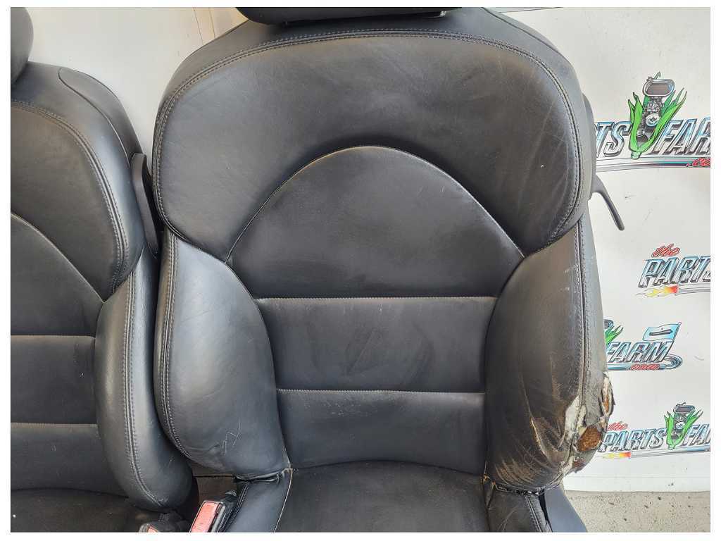 2003 BMW M3 Coupe Black Interior Swap Trim Seats Moldings Door Panel 1899 - The Parts Farm