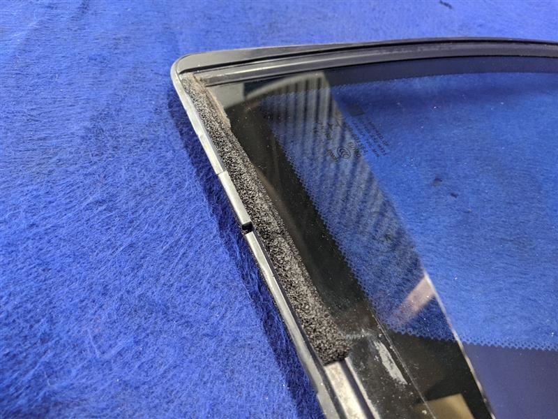 2014-2017 Chevrolet Caprice SS 6.2L Driver Left Rear Door Vent Glass OEM - The Parts Farm