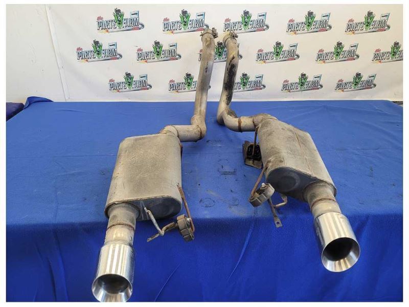 2011-2014 Ford Mustang GT Magnaflow Mufflers Pair Exhaust Tip Dual 2468 - The Parts Farm