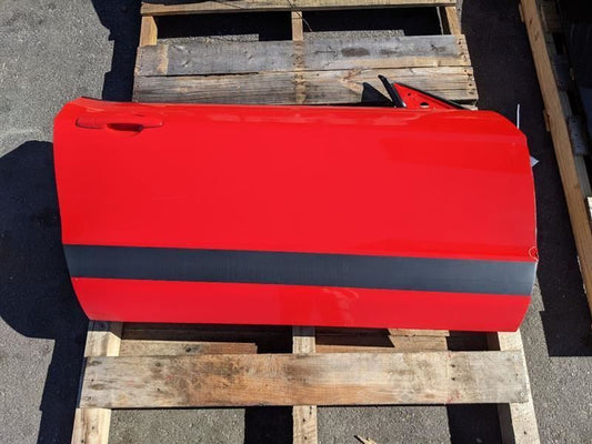 2011-2012 Ford Mustang Roush RH Passenger Front Door Electric Coupe Red OEM - The Parts Farm