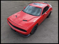 2015-2018 Dodge Challenger SRT-8 Scat Pack Driver Left LH Mirror Spot Heated Red - The Parts Farm