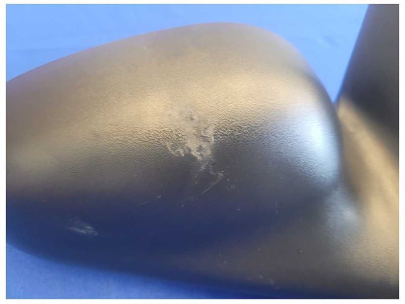 1999-2004 Ford Mustang GT Convertible Passenger Rear View Mirror Black 2570 - The Parts Farm