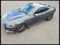 2015-2023 Ford Mustang GT S550 Door Sill Scuff Plate Trim Molding Pair OEM - The Parts Farm