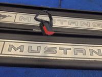 2015-2023 Ford Mustang GT S550 Pair Door Sill Plates Lighted Scuff 2489 - The Parts Farm