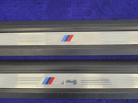 2015-2020 BMW M4 F82 F83 Door Sill Plates Panels Driver Passenger Scuff - The Parts Farm