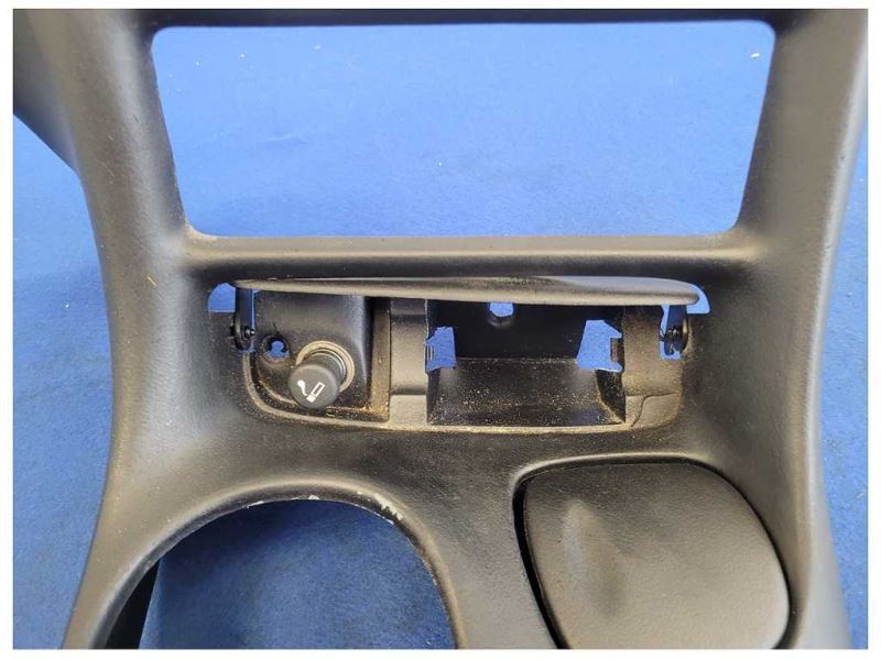 2000-2004 Chevrolet Corvette Z06 FRC C5 Radio Bezel Console Dash Black 2066 - The Parts Farm