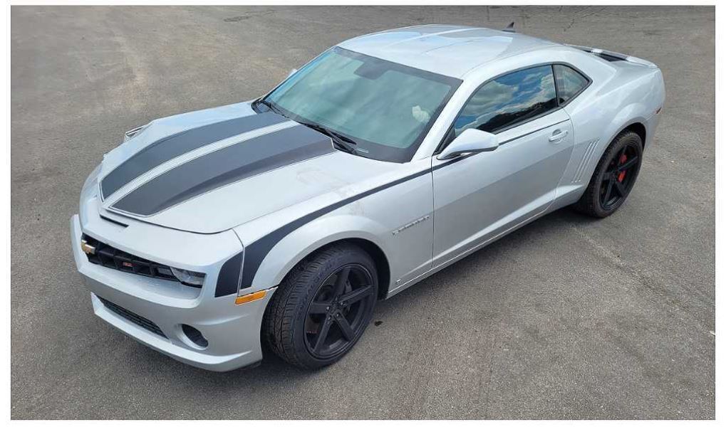 2010-2013 Chevrolet Camaro SS Deck Lid Trunk Wing Spoiler Coupe Paint Silver - The Parts Farm