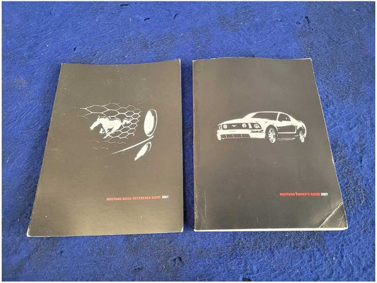 2007 Ford Mustang GT 4.6L Owner's Manual Booklet Cover Trim 2868