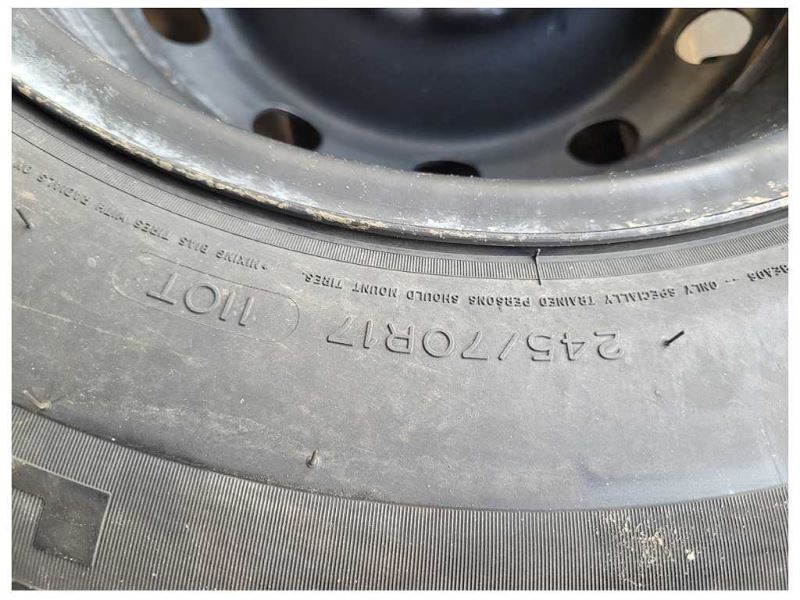 2015-2020 Ford F150 Pickup Truck Wheel 17x7.5 Steel 12 Holes Painted Spare 2358 - The Parts Farm