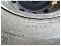 2015-2020 Ford F150 Pickup Truck Wheel 17x7.5 Steel 12 Holes Painted Spare 2358 - The Parts Farm