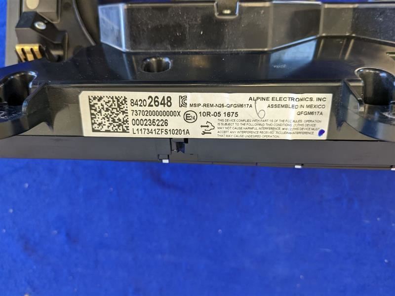 2018-2020 Chevrolet Camaro SS Temperature Control Single Zone Opt C68 - The Parts Farm