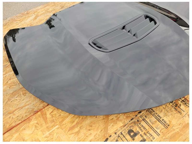 2019-2023 Chevrolet Camaro SS LT1 6.2L Front Hood Shell Vent Paint Black C124 - The Parts Farm