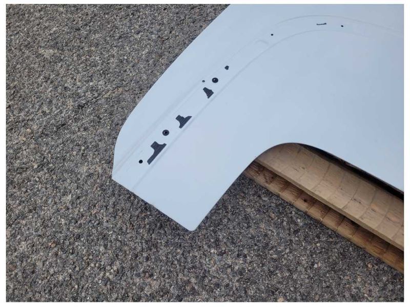 2016-2023 Chevrolet Camaro SS LT1 6.2L Rear Tonneau Cover Convertible White 1213 - The Parts Farm