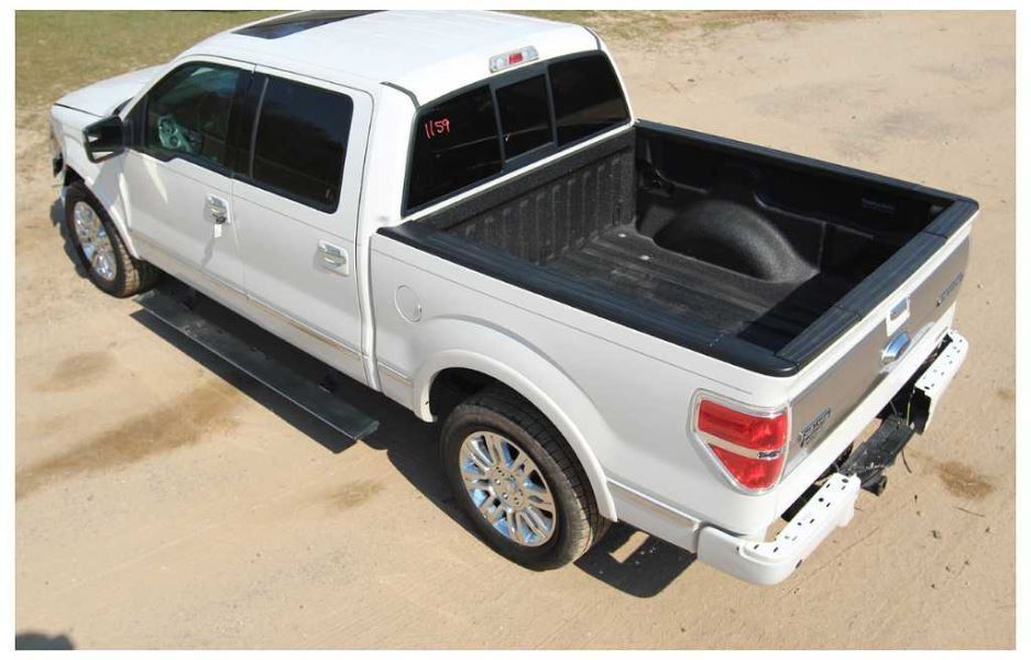 2009-2014 Ford F150 Platinum Truck 9B Interior Passenger Right Rear Door Panel - The Parts Farm