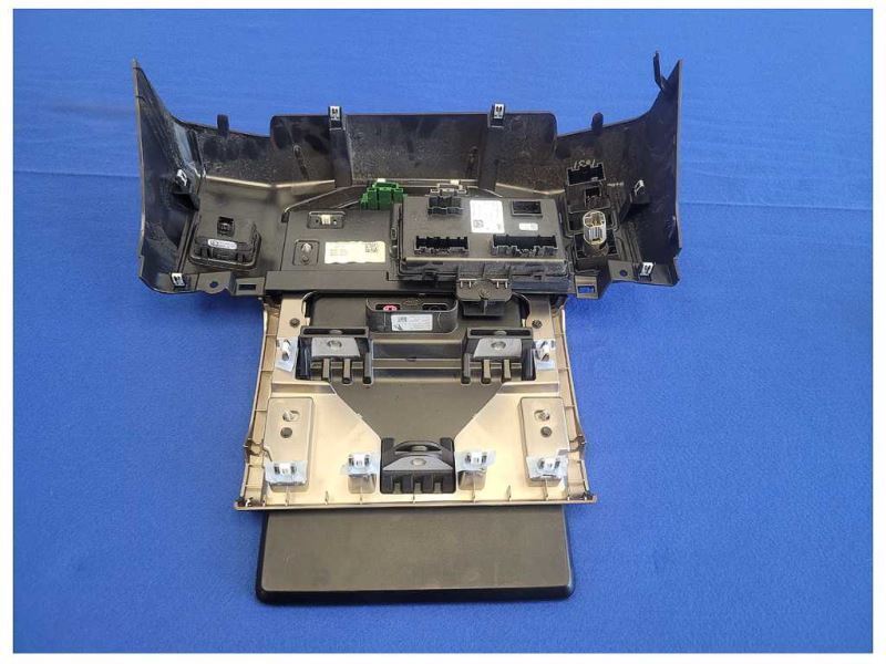 2022 Ford F150 Lightning Display Screen Bezel Radio Receiver Surround 2523 - The Parts Farm