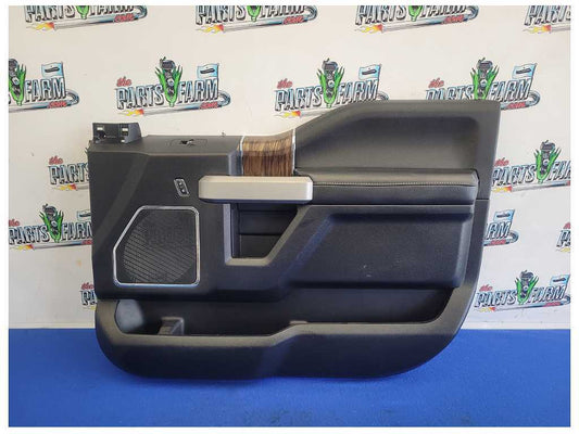 2018-2020 Ford F150 Pickup Truck Passenger Front Door Panel *Scuffs* Black 2490 - The Parts Farm