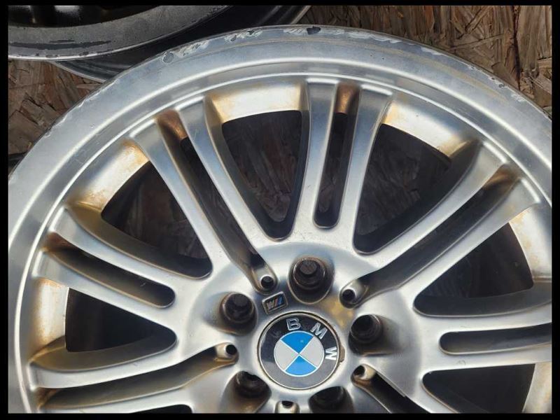 2001-2006 BMW M3 E46 Set Wheels 18" OEM Factory Need Refinished Scuffs - The Parts Farm