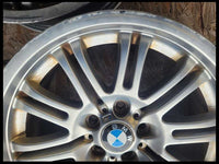2001-2006 BMW M3 E46 Set Wheels 18" OEM Factory Need Refinished Scuffs - The Parts Farm