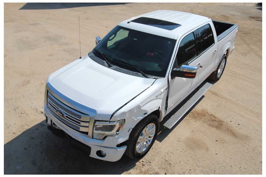 2009-2014 Ford F150 Platinum Truck 9B Interior Passenger Right Rear Door Panel - The Parts Farm