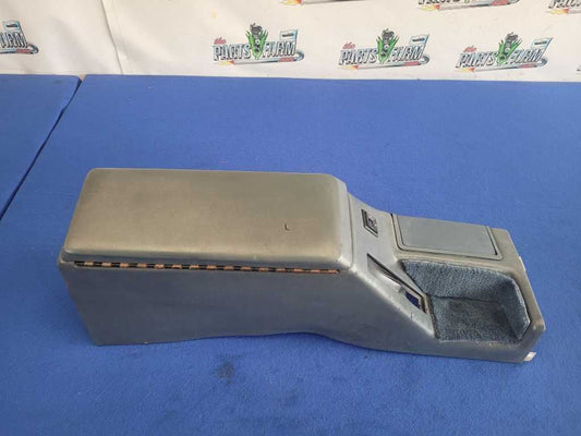 1990 Ford Mustang GT Mclaren Convertible Armrest Center Console Blue 2603 - The Parts Farm