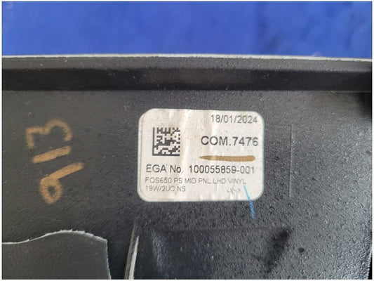 2024 Ford Mustang GT S650 Front Dash Trim Leather Panel Brown Stitch 2891